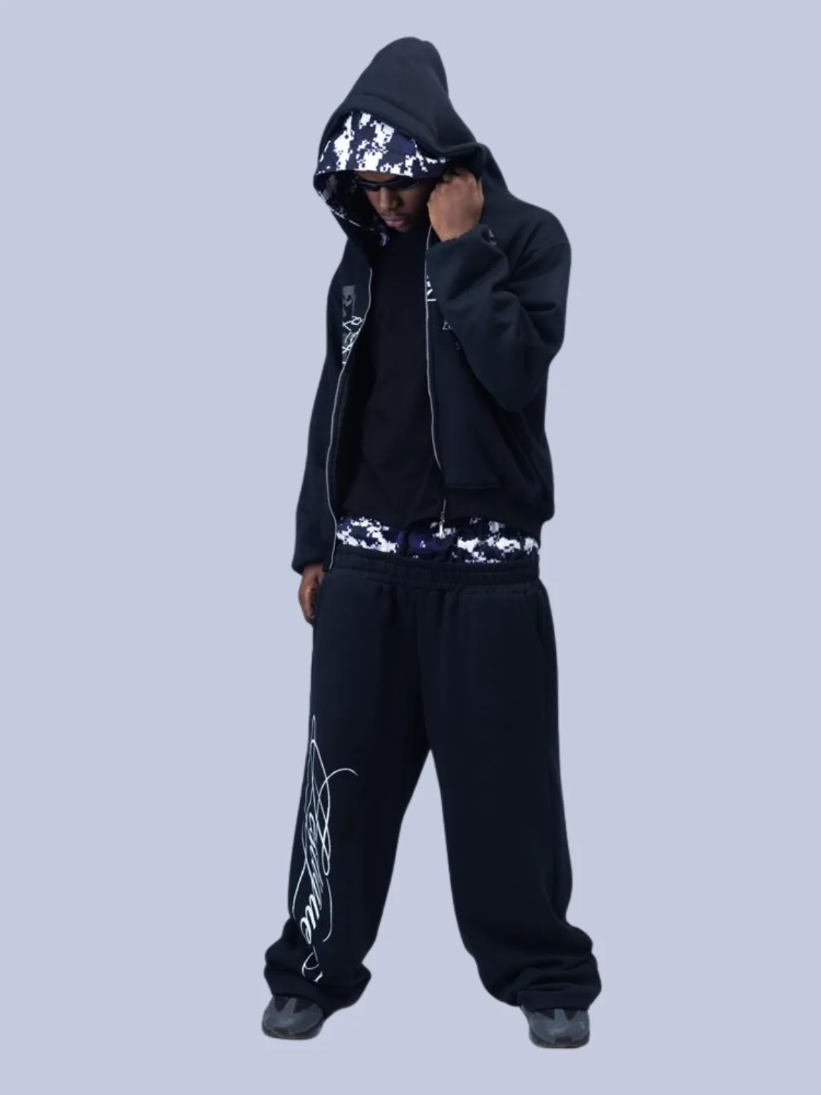 Pixel-Camo Zip-Up Hoodie - Image 7