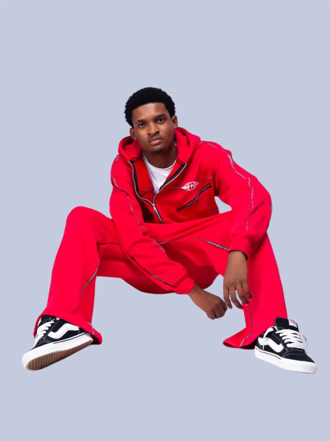 Deconstructed Stitch Zip-Up - Image 3